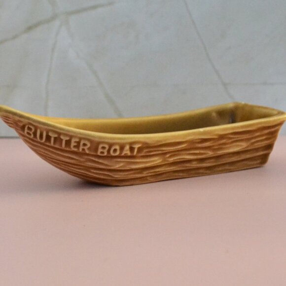 Set Of 3 Ceramic Butter Boats Dining Parties Dips Sauces Lakeside Decor - Picture 4 of 6